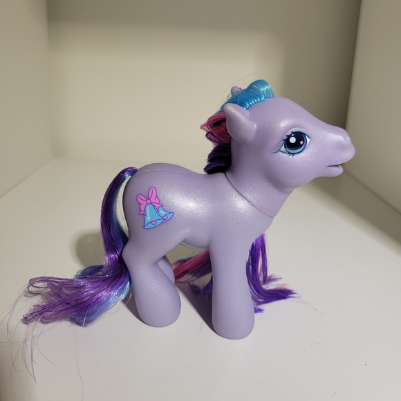 My Little Pony G3 Purple Tink‐A-Tink-A-Too Silky Hair - Picture 1 of 3